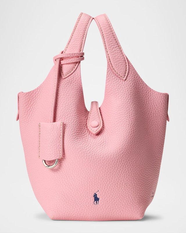 Polo Play Pebbled Leather Crossbody Bag